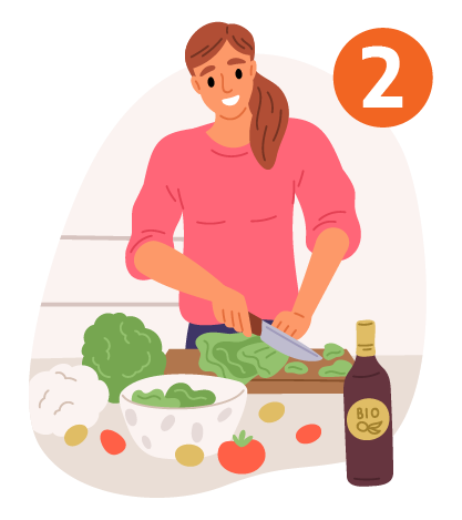 A stronger immune system—because you don’t have time to get sick.