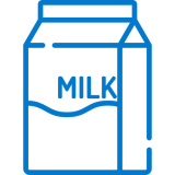 blue milk icon