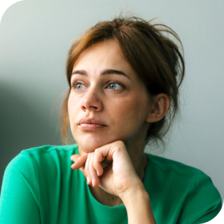 woman thinking